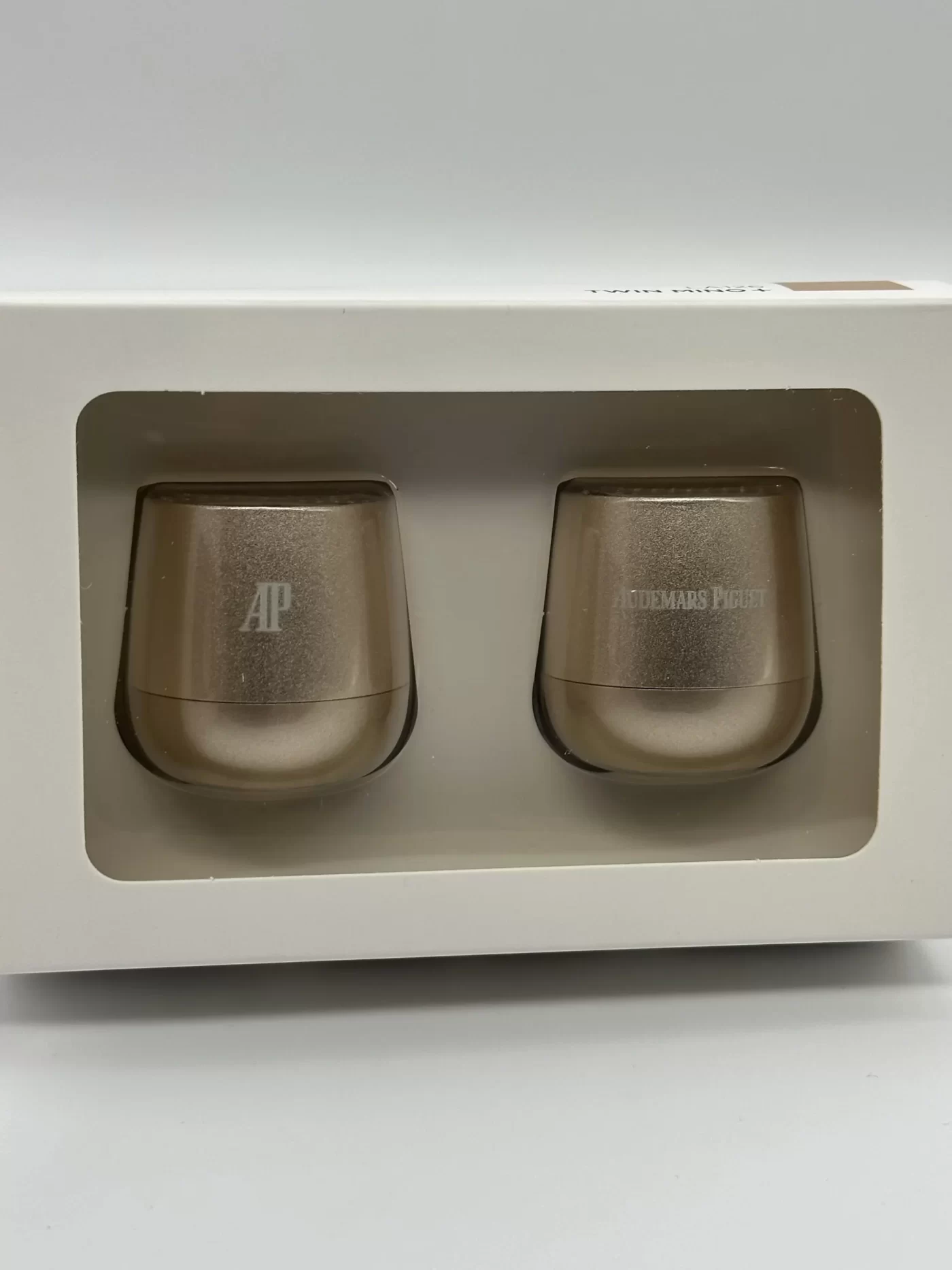 Lexon Twin Mino + Audemars Piguet Wirelessly Rechargeable Bluetooth Speaker Set