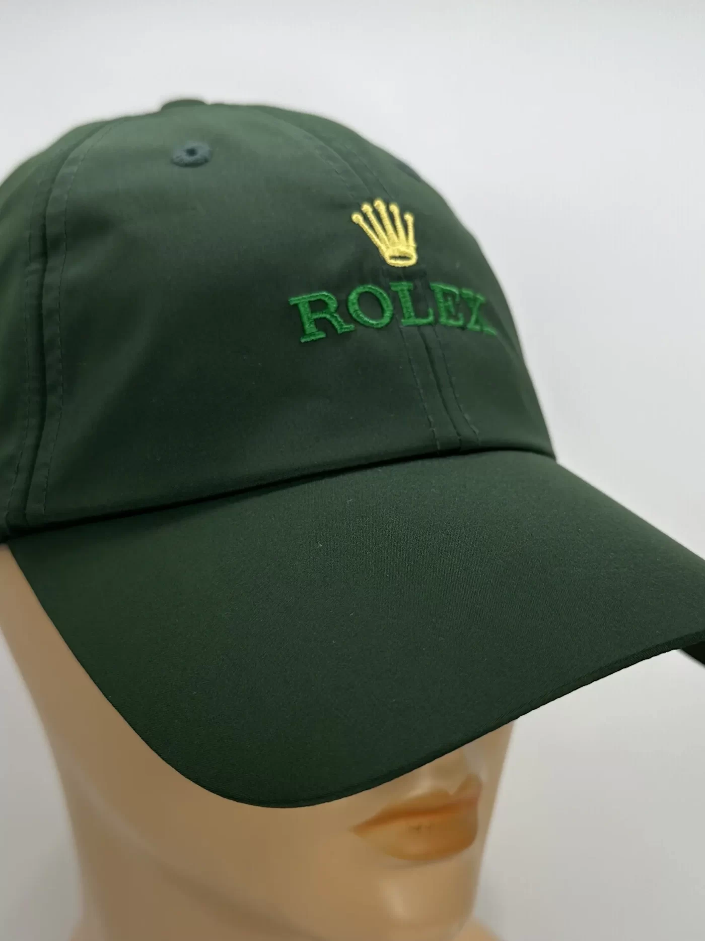 Rolex Front Embroidered Green Cap