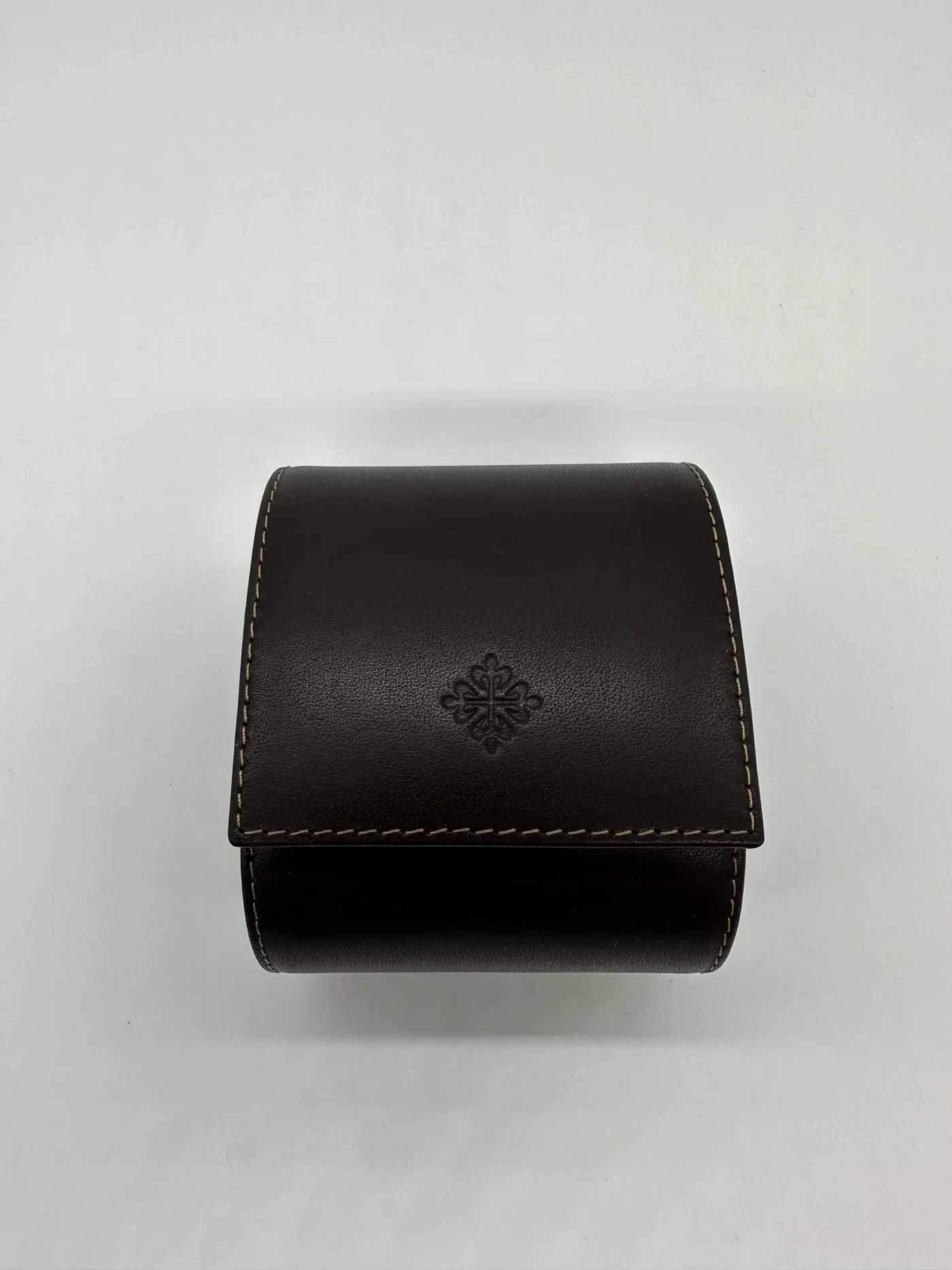 Patek Philippe Watch Roll Case Genuine Brown Leather and Suede