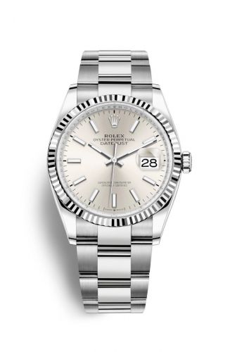 Rolex Datejust 36 Stainless Steel Silver Dial Oyster Fluted Bezel
Ref. 126234-0014