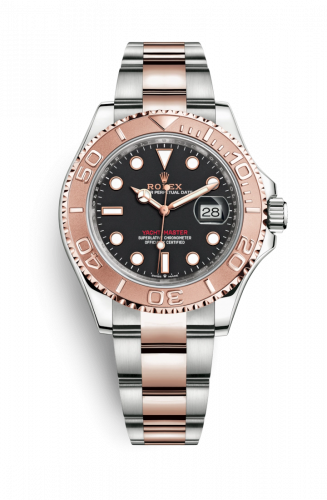 Rolex Yacht-Master 40 Oystersteel and Rose Gold Black Dial Oyster
Ref. 126621-0002