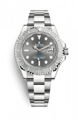 Rolex Yacht-Master 40 Oystersteel and Platinum Rhodium Dial Oyster
Ref. 126622-0001