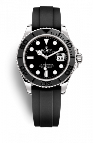 Rolex Yacht-Master 42 Oysterflex White Gold Black Dial Ceramic Bezel
Ref. 126659-0002