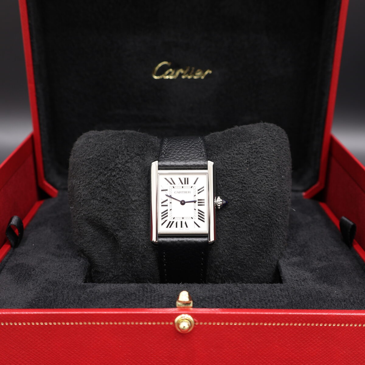 Cartier Tank Must Large Steel WSTA0109 Front 2